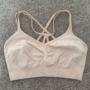 Women's Beige Strappy Bralette